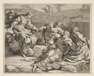 St. William assistert av Virgins av Johann Jakob von Sandrart