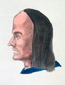 Ansiktsegenskapene til en loafer, 1808
