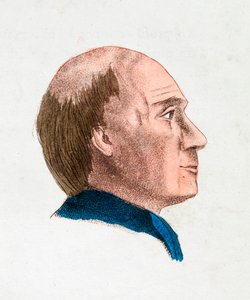 Ansiktsegenskapene til en filosofisk og dyp person, 1808