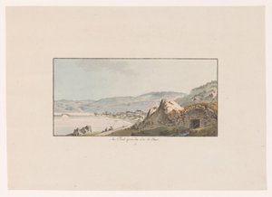 Utsikt over Pout ved Lac de Joux Au Pout, pres du Lac de Joux (tittel på objekt) Utsikt over Sveits (serietittel) Collection de quelques vues dessinées en Suisse d