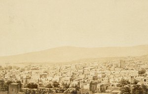 Beirut. Etsning av Bernatz et alii - Steinkopk J.F. Redaktør av Johann Martin Bernatz