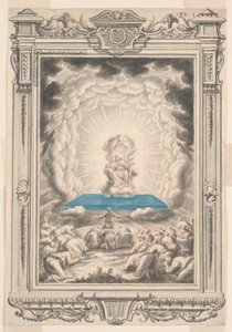 Study for God vises for Moses og hans følgesvenner, Plate 171, Physica Sacra