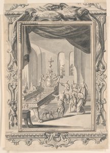 Studie for The Iron Bedstead of King Og, Plate 324, Physica Sacra