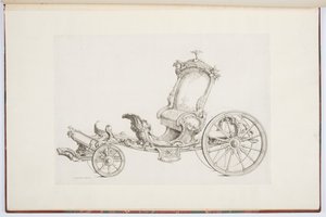 Design for en Cabriolet av Johann Michael Hoppenhaupt II