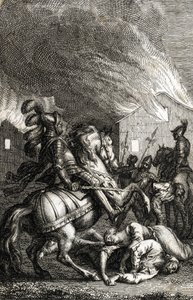 Erobringen av Thüringen av keiser Adolphe av Nassau