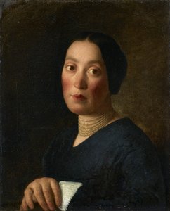 Elisabeth Musch i en alder av 24 av Johann Michael Neder