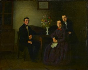 Musch familie av Johann Michael Neder