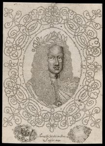 Joseph I (august), den hellige romerske keiseren av Johann Michael Puchler