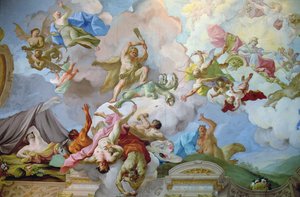 Hercules Killing the Hydra (fresco)