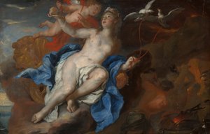 Venus og Amor ved Vulkansmia, 169095.