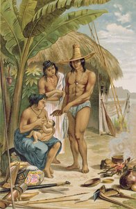 Indian Household in East Brazil, fra 