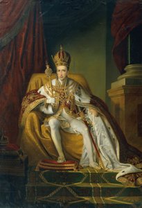 Keiser Ferdinand I i kroningsregalier