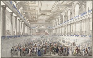 Redoute paré under Wienerkongressen 9. oktober 1814, ca. 1815