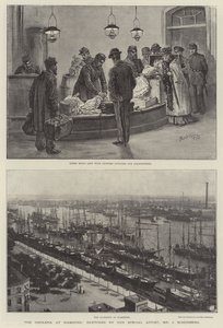Koleraen i Hamburg av Johann Nepomuk Schonberg