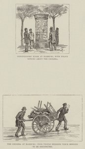 Koleraen i Hamburg av Johann Nepomuk Schonberg