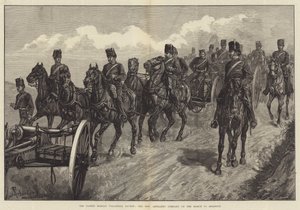 The Easter Monday Volunteer Review, the Honourable Artillery Company på mars til Brighton