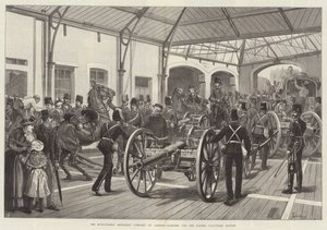 The Honourable Artillery Company of London starter for Easter Volunteer Review av Johann Nepomuk Schonberg