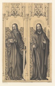 Saint Matthew and James Works fra samlingen til Boisserée-brødrene (serietittel) Galerie des Frères Boisserée (serietittel)