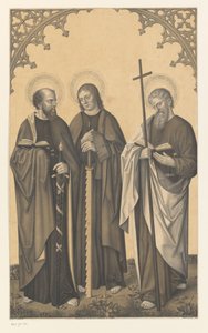 Saint Paul, Simon og Philip Verk fra samlingen til brødrene Boisserée (serietittel) Galerie des Frères Boisserée (serietittel)