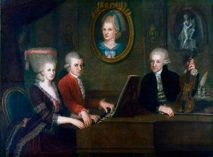 Mozart-familien, 1780-1781