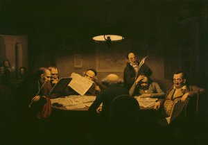 Lesesalen, 1843