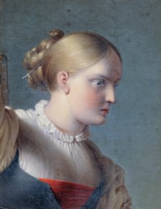 Bust of a Girl (Studie for "Hermann og Dorothea") av Johann Peter Krafft