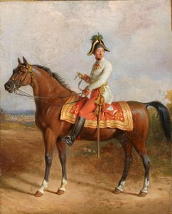 Erkehertug Carl til hest av Johann Peter Krafft