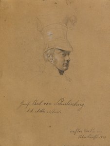 grev Carl von Schulenburg av Johann Peter Krafft