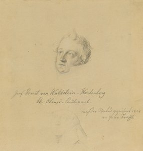 grev Ernst av Waldstein-Wartenberg av Johann Peter Krafft