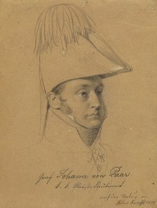 grev Johann von Paar av Johann Peter Krafft