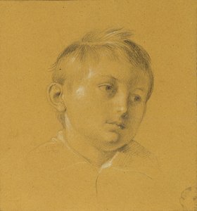 hodet til en gutt av Johann Peter Krafft