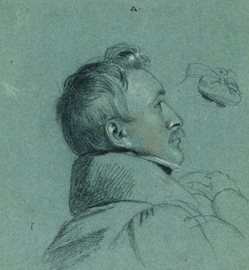 Hovedstudie for "Return of Emperor Franz from Pressburg" av Johann Peter Krafft