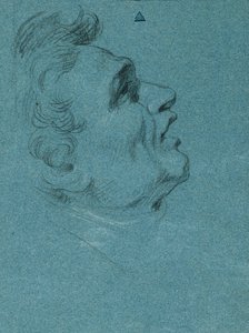 Hovedstudie for veggmaleriene i Hofburg av Johann Peter Krafft