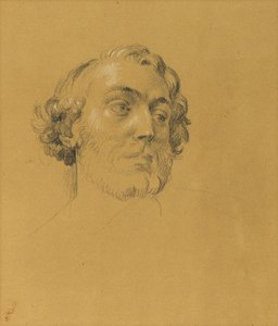 portrettstudie av Johann Peter Krafft