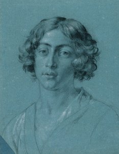 Portrettstudie for "David med hodet til Goliat" av Johann Peter Krafft