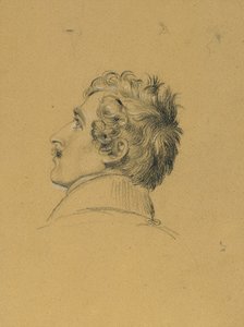 Portrettstudie for "Entry after the Peace of Paris" av Johann Peter Krafft