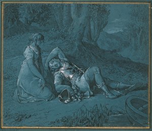 Rinaldo og Armida - Armidens kjærlighet av Johann Peter Krafft