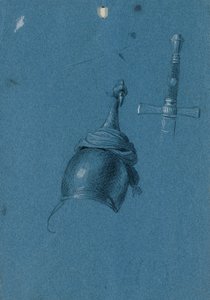 Studie av en hjelm av Johann Peter Krafft