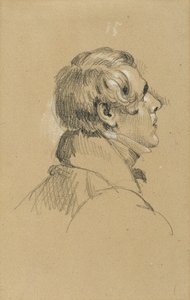 Studie om "keiser Franz tilbake fra Pressburg" av Johann Peter Krafft