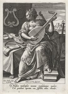 Musikk Musica (tittel på objekt) De syv liberale kunstene (artes liberales) (serietittel)