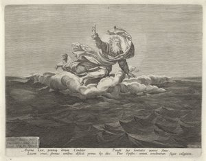 Skapelse av lys og mørke Creation of the World (serietittel) av Johann Sadeler (I)