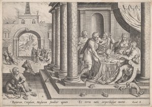 Froskens pest, ca. 1585.