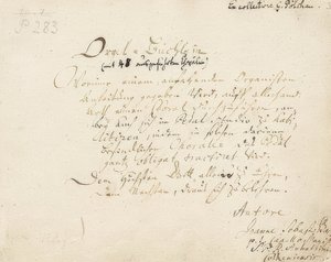 Tittelside til Orgelhefte. Rundt 1700-1719 av Johann Sebastian Bach