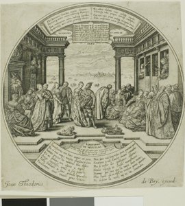 Det venetianske bryllupet av Johann Theodor de Bry