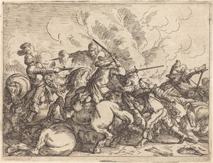 Innfall av forskjellige slag, 1635. av Johann Wilhelm Baur