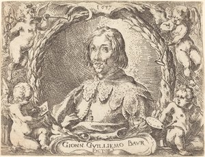 Lukker av forskjellige frontispice-kamper, 1635. av Johann Wilhelm Baur