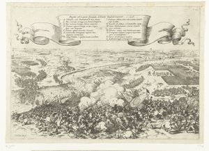 Veldslag aan de rivier de Gete, 1568 Slaget ved elven Geta med Alban-guvernøren. 1568 (tittel på objekt)