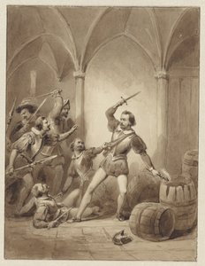 Herman de Ruyters fall ved Loevesteyn, 1570