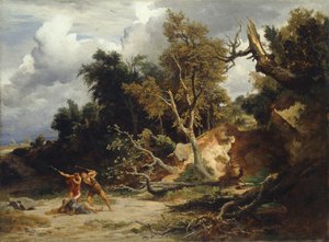 Bakholdet (ettermiddag) ca. 1856