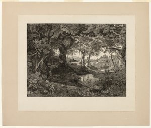 Det store italienske landskapet av Johann Wilhelm Schirmer